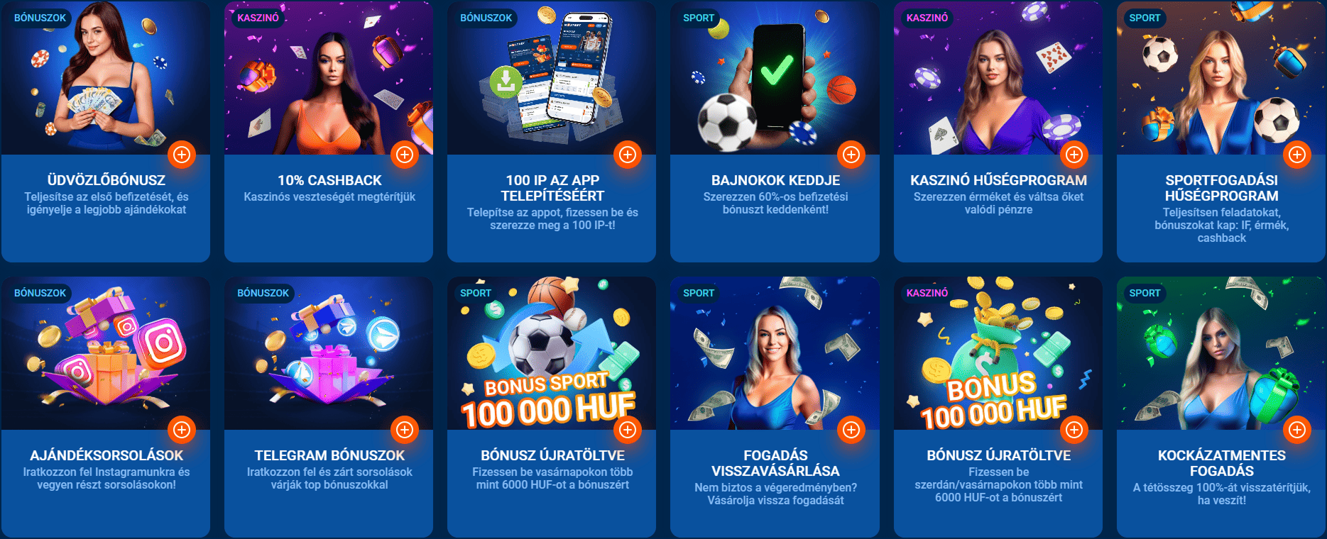 Bónuszajánlatok a Mostbet weboldalán a magyarországi játékosok számára